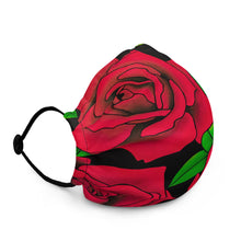 Load image into Gallery viewer, Face Mask - Red Roses