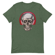 Load image into Gallery viewer, Unisex Tee - Headphones Skull
