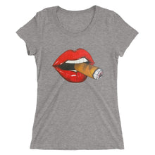 Load image into Gallery viewer, Women's Tee - Smoking Lips