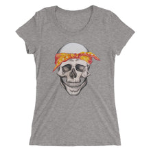 Load image into Gallery viewer, Women's Tee - Bandana Skull