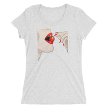 Load image into Gallery viewer, Women's Tee - Woman Eating Cherry