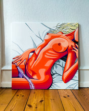 Load image into Gallery viewer, Peach Nude Painting
