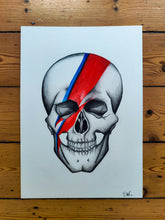 Load image into Gallery viewer, Bowie Skull Illustration
