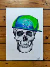 Load image into Gallery viewer, Dead or Alive Skull Illustration
