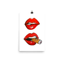 Load image into Gallery viewer, Red Lips Art Print
