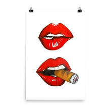 Load image into Gallery viewer, Red Lips Art Print
