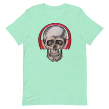 Load image into Gallery viewer, Unisex Tee - Headphones Skull
