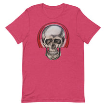 Load image into Gallery viewer, Unisex Tee - Headphones Skull
