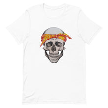 Load image into Gallery viewer, Unisex Tee - Bandana Skull
