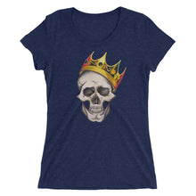 Load image into Gallery viewer, Women's Tee - Mo Money Mo Problems Skull
