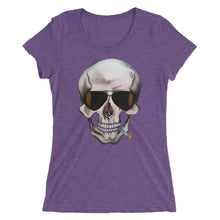 Load image into Gallery viewer, Women's Tee - Smoking Skull
