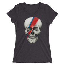 Load image into Gallery viewer, Women's Tee - We Can Be Heroes Skull
