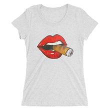 Load image into Gallery viewer, Women's Tee - Smoking Lips
